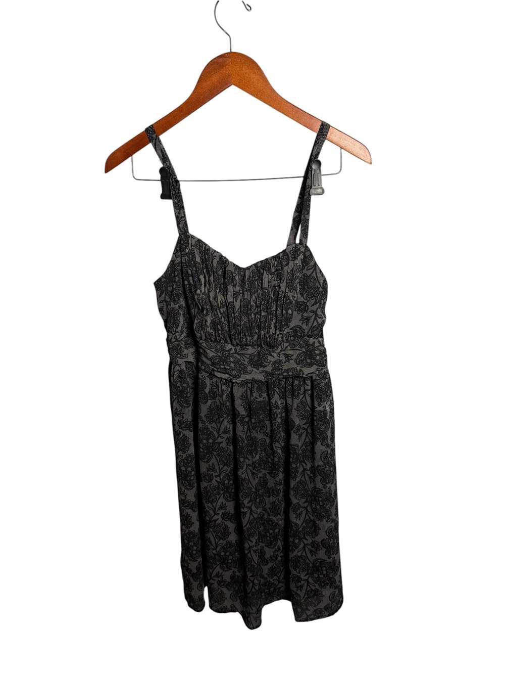torrid 0 Black Floral Lace Printed Mini Dress XL - Picture 3 of 9